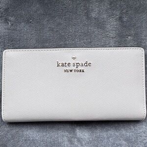 Kate Spade Staci Saffiano Leather Slim Bifold Large Wallet